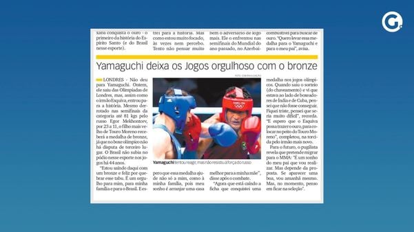 Yamaguchi Falcão foi bronze no boxe em 2012