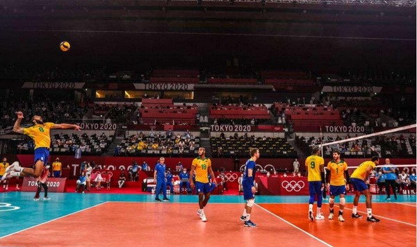 Seleção brasileira masculina de vôlei fica em quarto lugar nos Jogos Olímpicos