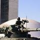 Imagem - Desfile militar em Brasília tem gritos por intervenção