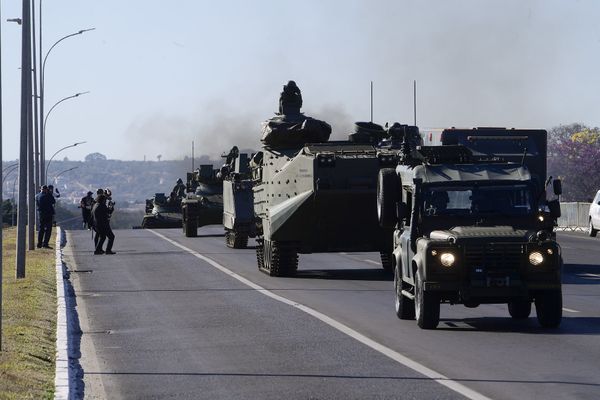 Desfile Militar em frente ao Congresso por Pedro França/Agência Senado