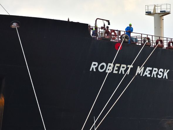 Após quarentena, navio Robert Maersk deixou o Porto de Vitória no dia 12 de agosto de 2021 por Fernando Madeira