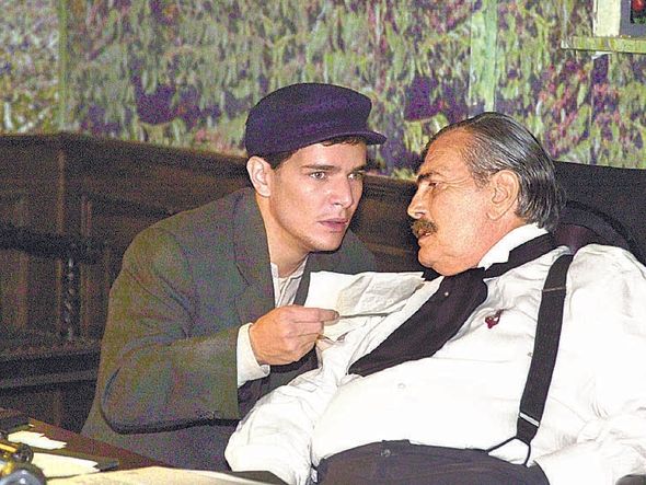 2004 - Minissérie Um Só Coração - Tarcísio Meira e Daniel Oliveira. por Divulgação/Arquivo A Gazeta