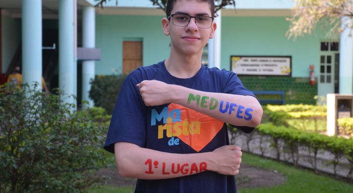 Augusto Henrique de Oliveira, de 18 anos, já cursa Engenharia da Computação na Unicamp e, agora, foi aprovado para o segundo semestre letivo da Ufes pelo Sisu