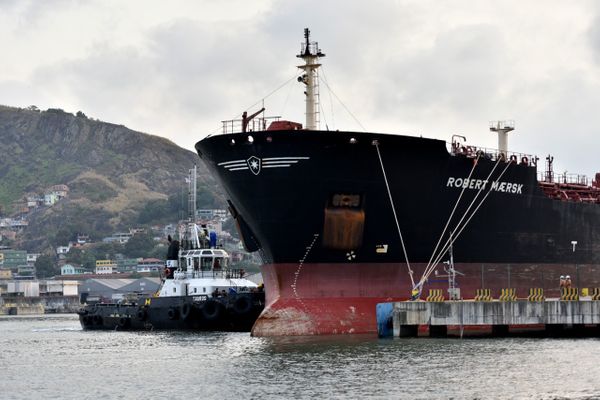 Após quarentena, navio Robert Maersk deixou o Porto de Vitória no dia 12 de agosto de 2021 por Fernando Madeira