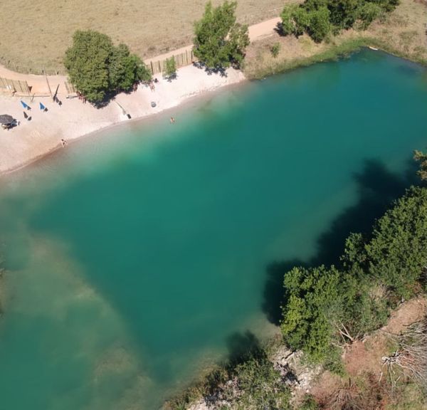 Lagoa e por Divulgação 