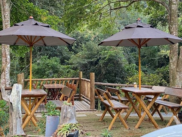 O espaço com mesas ao ar livre é o mais disputado por Igor Santos