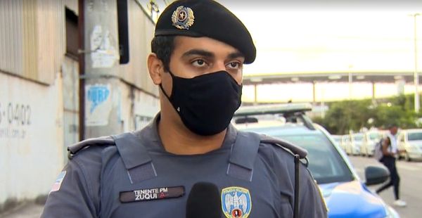 Tenente Zuqui falou sobre as ocorrências desta quinta-feira (12), no bairro Nova Rosa da Penha, em Cariacica