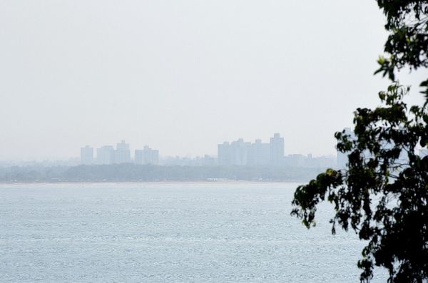 Nevoeiro cobriu parte da cidade de Vitória por Carlos Alberto Silva