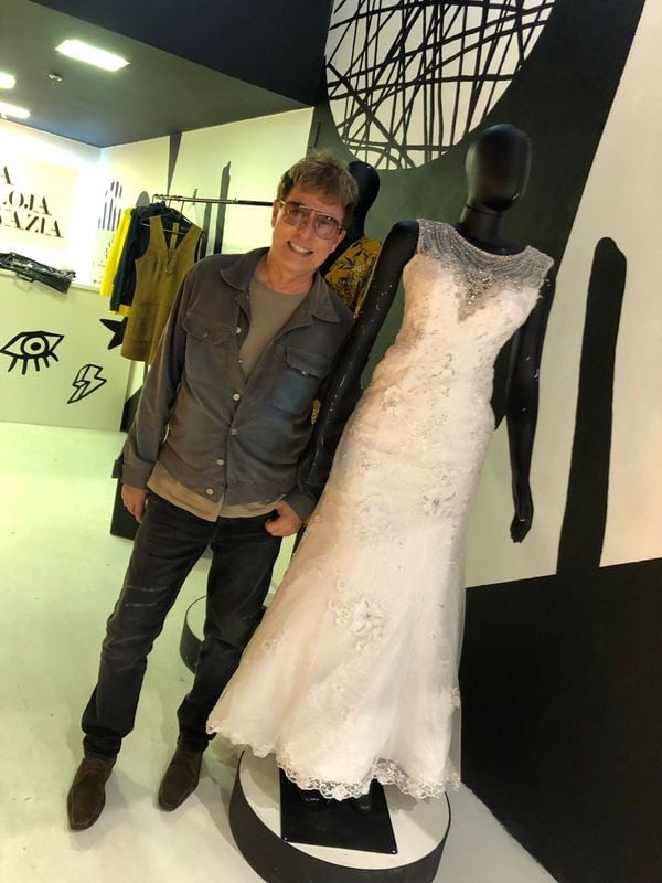Pietro Di Marcos doou um vestido de noiva para a Loja Vazia 2021