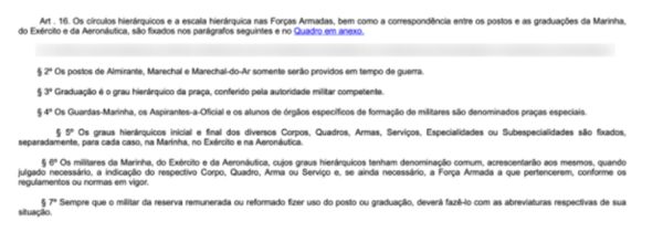 Passando a Limpo: Passando a Limpo: Generais não foram promovidos a marechais, mas recebem salários correspondentes ao cargo