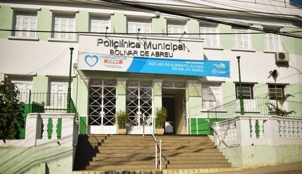 Policlínica  Bolívar de Abreu, no centro de Cachoeiro de Itapemirim 