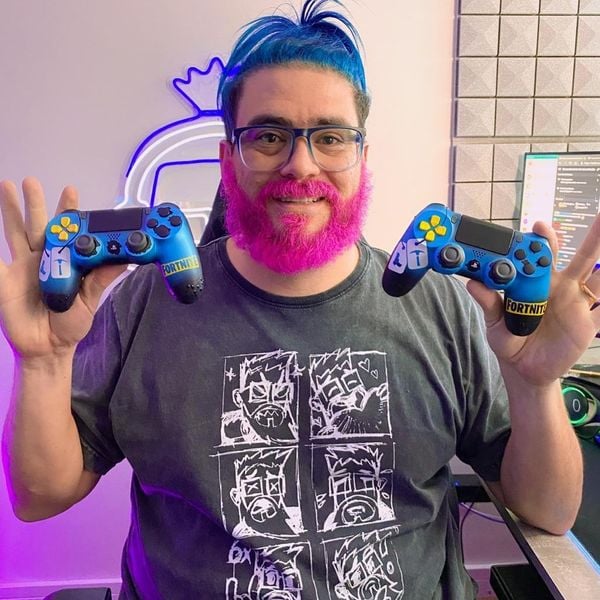 O gamer Raulino de Oliveira Maciel, mais conhecido como Raulzito