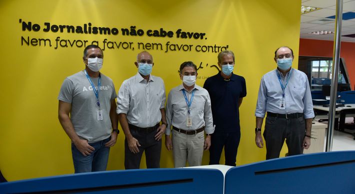A empresa inaugurou sua nova Redação de Jornalismo e a nova área de Negócios na manhã desta segunda-feira (23), em sua sede, em Vitória