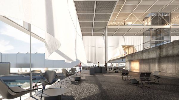 Perspectiva do Museu Marítimo, que será construído no Rio de Janeiro