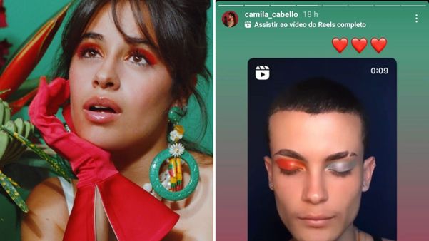 Camila Cabello reposta vídeo do capixaba Robert Bizi no Instagram