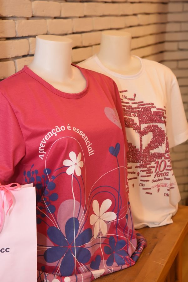 Camisetas do Outubro Rosa