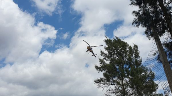 Incêndio destroi vegetação no Parque Nacional do Caparaó  por Divulgação/ Notaer