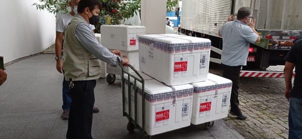 Novo lote de vacinas contra a Covid-19 chega ao ES