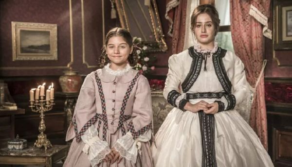 Nos Tempos do Imperador: Melissa Nóbrega (criança) e Bruna Griphao (na fase adulta) interpretam a princesa Leopoldina