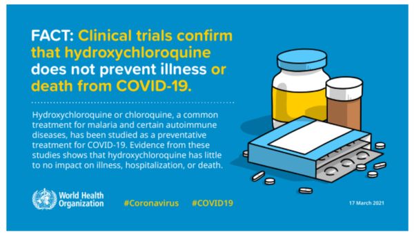 Passando a Limpo: Estudo não traz evidências que comprovem eficácia da hidroxicloroquina na prevenção à Covid-19