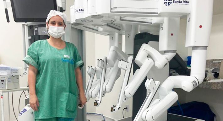 A ginecologista e mastologista Thaissa Tinoco Sassine também é uma das duas únicas mulheres do Estado a fazer o procedimento; técnica causa menos dores ao paciente