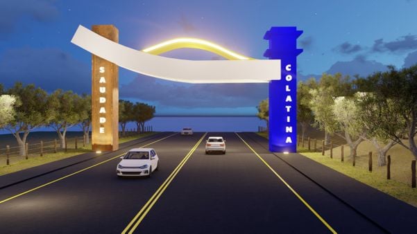 Colatina terá pórtico na entrada da cidade por Prefeitura de Colatina