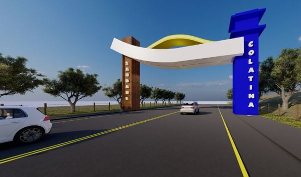 Colatina terá pórtico na entrada da cidade por Prefeitura de Colatina