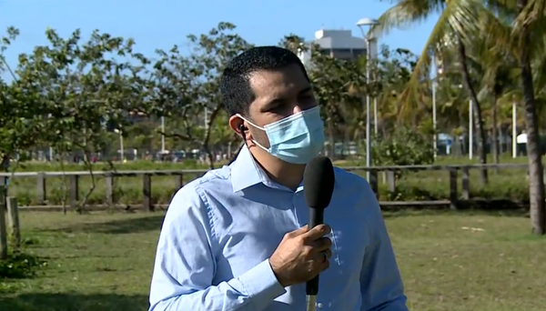O meteorologista do Incaper, Ivaniel Maia, em entrevista à TV Gazeta