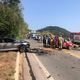 Imagem - BR 262 é interditada após acidente em Domingos Martins