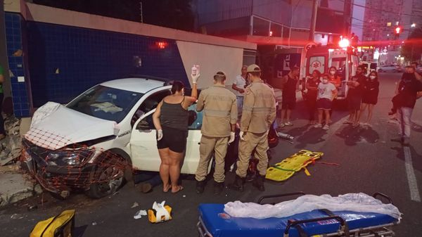 Motorista foi atendido após ocorrência em Itaparica, Vila Velha