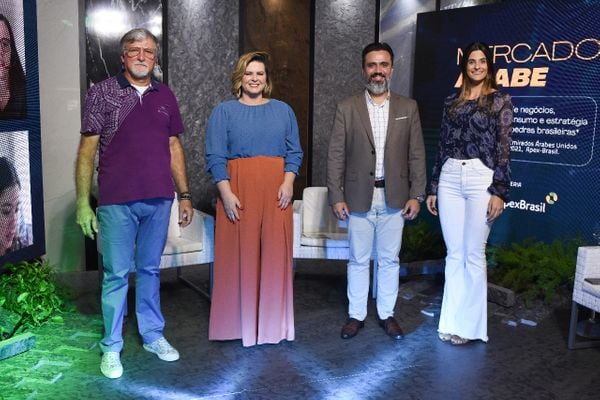 Otimar Scaramussa, Flávia Milaneze, Fabio Cruz e Mariana Scarramussa
