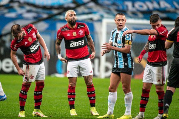 Flamengo e Grêmio disputam o jogo de volta das quartas de final da Copa do Brasil na próxima quarta-feira (15)
