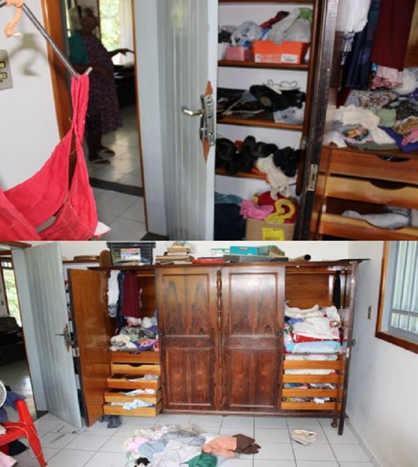 Roubo a casa de idosos em abril de 2021, no interior de Guarapari