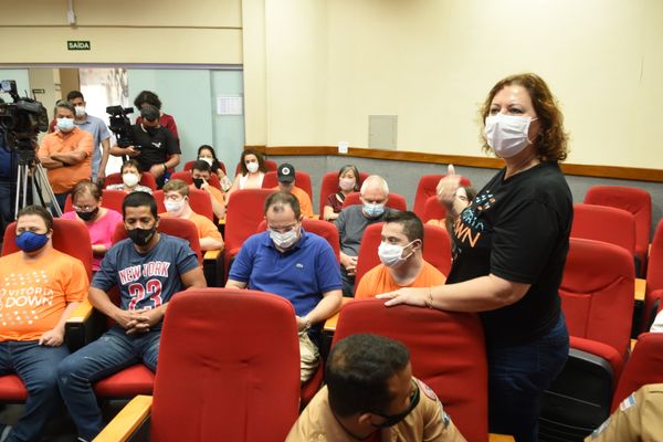 Primeira Brigada formada por pessoas com Down do Brasil do Corpo de Bombeiros do ES. por Carlos Alberto Silva