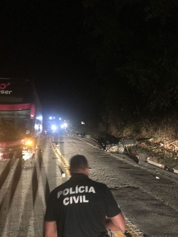Morte após carro partir ao meio em Venda Nova por Leitor | A Gazeta
