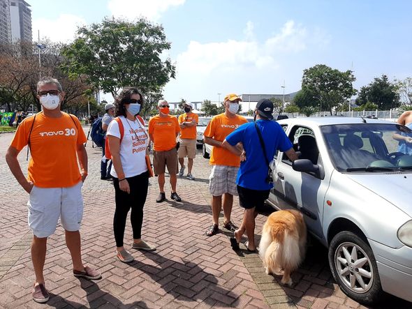 MBL e Vem Pra Rua protestam por impeachment de Bolsonaro em Vitória por Fernando Madeira
