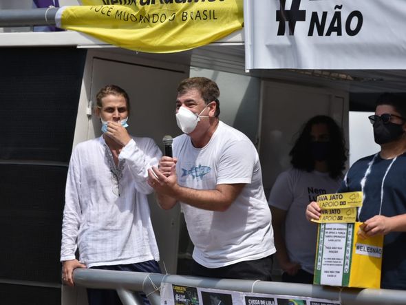 MBL e Vem Pra Rua protestam por impeachment de Bolsonaro em Vitória por Fernando Madeira