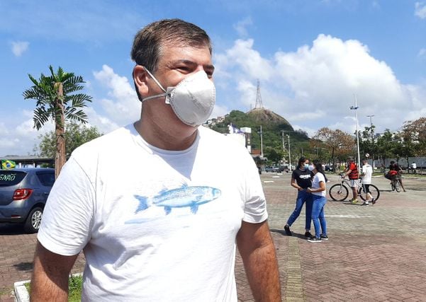 Gustavo Peixoto, liderança do movimento Vem Pra Rua do Espírito Santo