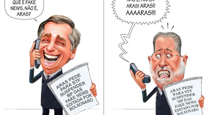 Confira a charge do Amarildo de 14/09/2021