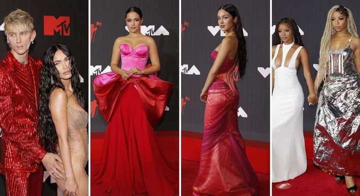 De transparência a exuberância, artistas mostraram looks ousados ao chegar no prêmio