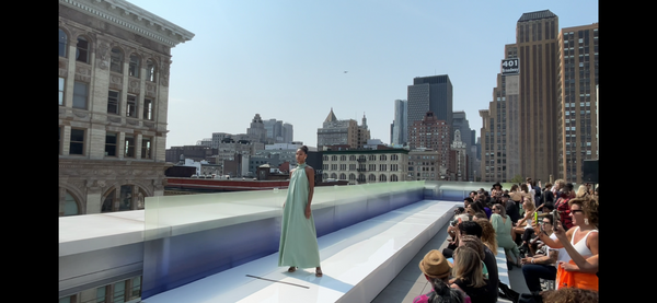 Desfile da marca capixaba ATITÚ, no New York Fashion Week