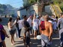 Moradores protestam por mais segurança no bairro Nova Palestina, em Vitória(Kaique Dias)