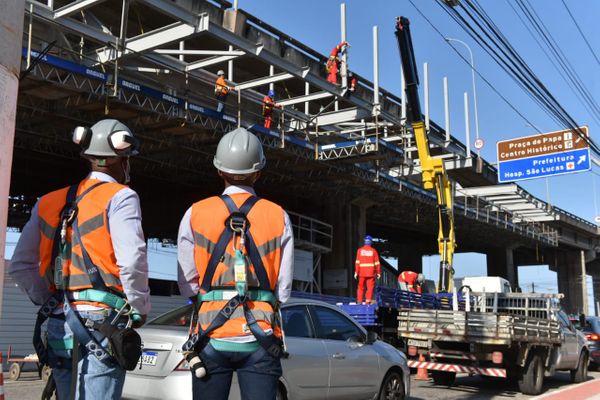 Obras na Terceira Ponte começam no lado de Vitória, depois segue para Vila Velha por Fernando Madeira