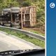 Imagem - Motorista de caminhão fica ferido em acidente em Cachoeiro