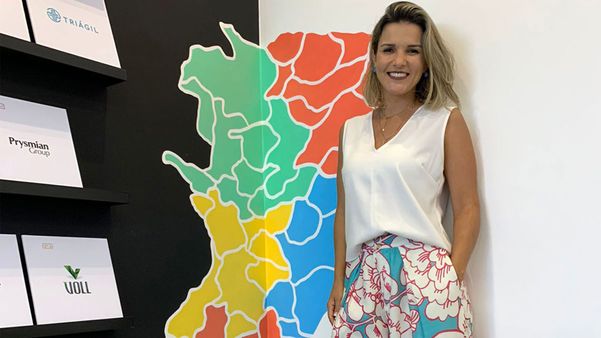 A jornalista Tatiane Braga