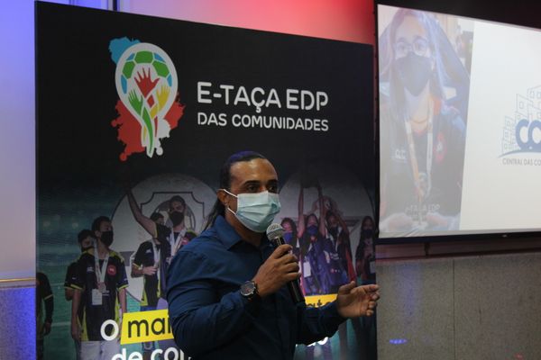 Marcelo Siqueira, representante da CDC, valorizou o formato virtual deste ano da Taça EDP das Comunidades por Daniel Pasti
