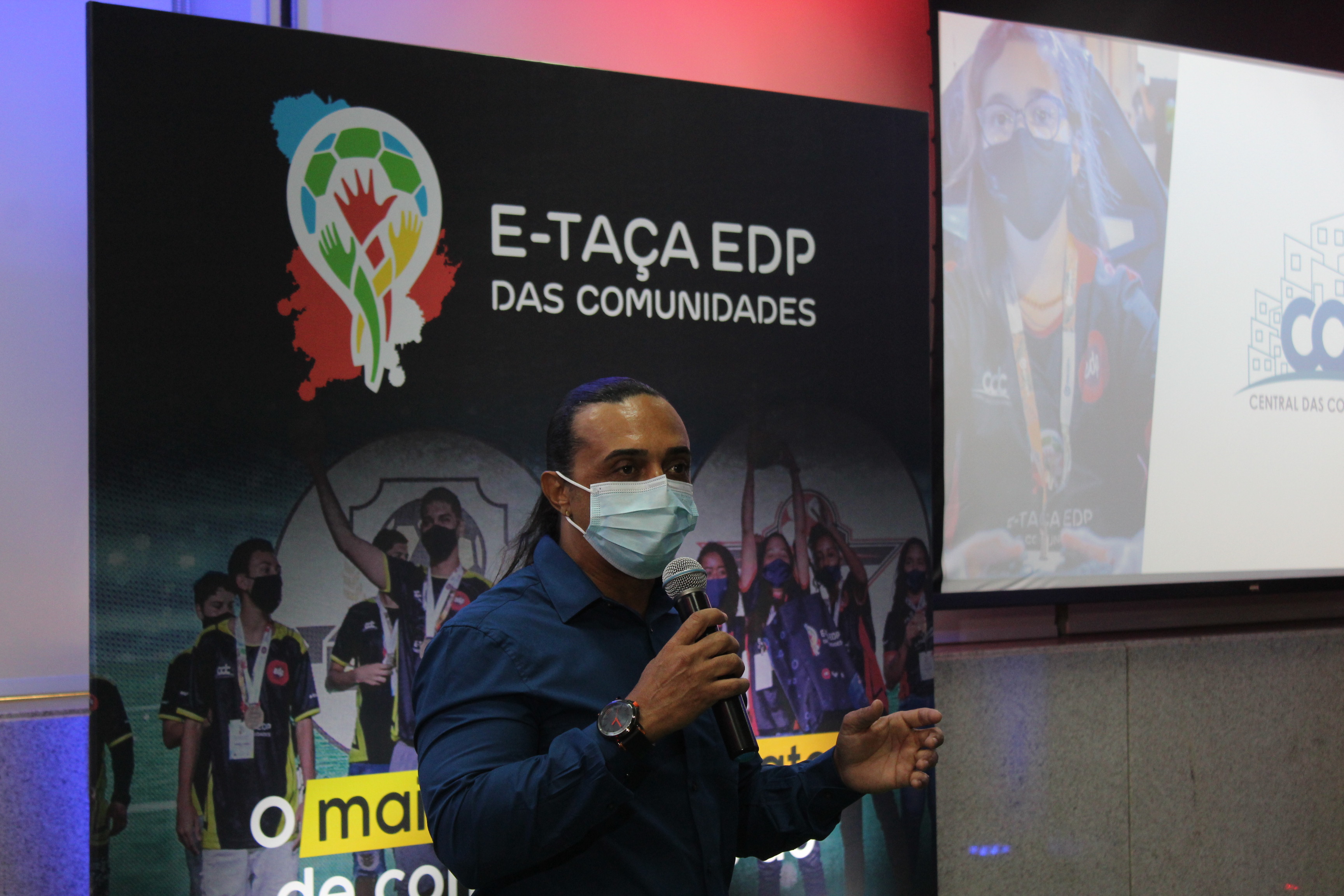 Marcelo Siqueira, representante da CDC, valorizou o formato virtual deste ano da Taça EDP das Comunidades