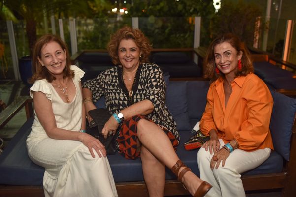 Marilia Celin, Angelina Cortes e Maria Tereza Nader