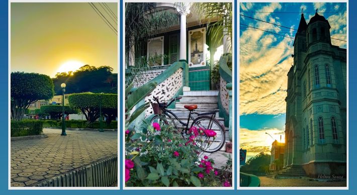 Conhecida pelas tradicionais folias de reis, a cidade guarda na arquitetura das antigas casas, na praça e na igreja um pouco da história do Brasil Colônia