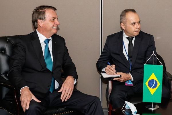 O presidente Jair Bolsonaro na Assembleia da ONU